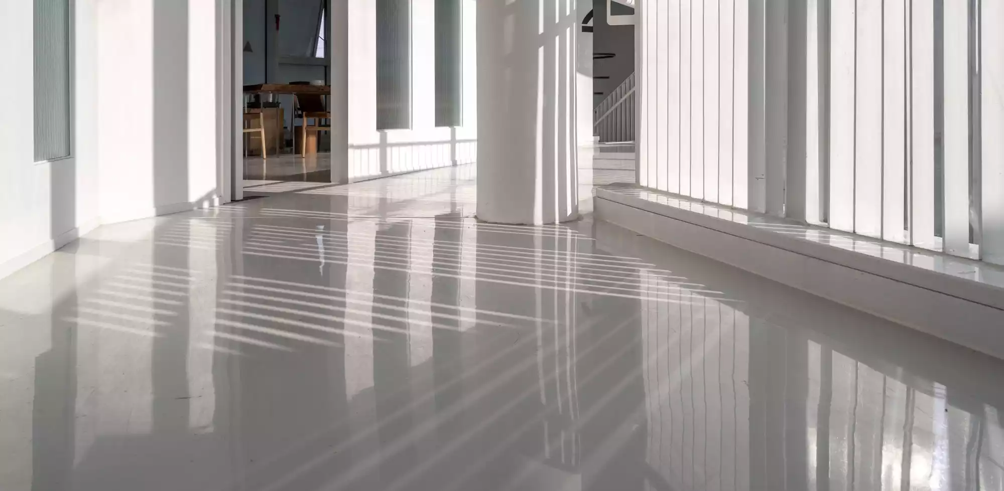 Epoxy floor gray