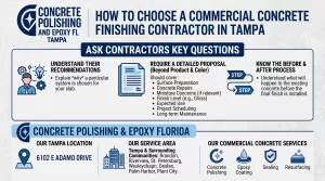 Commercial Concrete Finishing